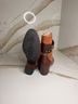Coach Brown Orange Ankle Boots Size 6 1/2 - photo 3