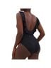 Soma Solid Black One Piece Swimsuit Size 16 - photo 2