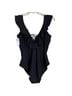 Soma Solid Black One Piece Swimsuit Size 16 - photo 5