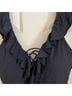 Soma Solid Black One Piece Swimsuit Size 16 - photo 4
