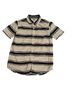 Gymboree 100% Other Stripes White Blue Button-Down Shirt Size 6 - photo 1