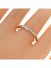 Cartier 100% Platinum Silver Toned Cartier Declaration Ring One size - photo 4