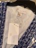 Caroline Constas Floral Blue White Romper Size 4 - photo 5