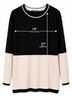 Rag & Bone 100% Wool Color Block Black Ivory Pullover Sweater Size S - photo 5