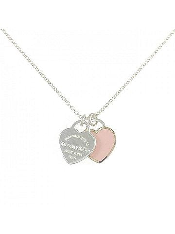 Tiffany & Co. Tiffany & Co. Return to Mini Double Heart Tag Necklace (view 1)