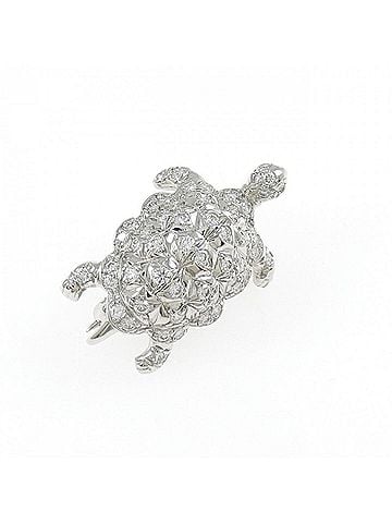 Tiffany & Co. Tiffany Mini Turtle Brooch (view 1)