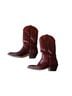 FRYE 100% Leather Brown Burgundy Boots Size 11 1/2 - photo 1