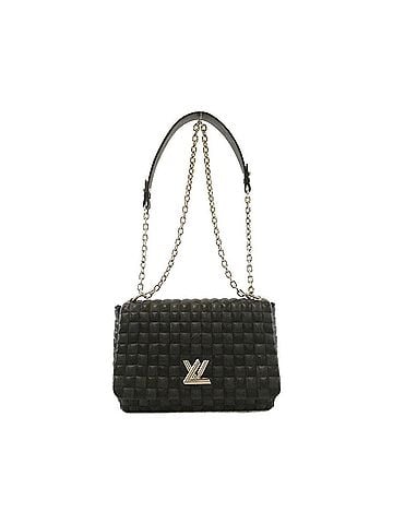 Louis Vuitton Louis Vuitton Damier Cobalt Twist MM N40224 Shoulder Bag (view 1)