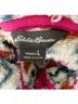Eddie Bauer 100% Polyester Aztec Or Tribal Print Multi Color Fleece Size L - photo 3
