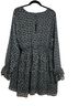 Torrid 99% Polyester 1% Other 100% Polyester Floral Blue Black Casual Dress Size 2X - photo 2