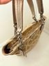 Coach Tan Silver Ivory Leather Shoulder Bag One size - photo 10