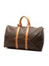 Louis Vuitton 100% Coated Canvas Brown Monogram Keepall 45 One size - photo 3