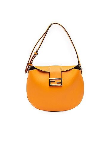 Fendi Small Leather Croissant Hobo Bag (view 1)