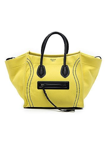Céline Medium Canvas Phantom Luggage Tote (view 1)