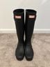 Hunter Black Rain Boots Size 7 - photo 3