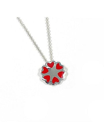 Tiffany & Co. TIFFANY&Co. Tiffany Crown of Hearts Paloma Picasso Necklace, Sterling Silver 925, Silver, Women's (view 1)