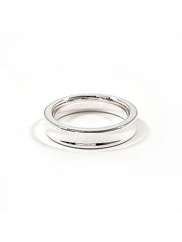 Tiffany & Co. TIFFANY&Co. Tiffany 1837 Narrow Ring, Sterling Silver 925cm, Women's (view 2)