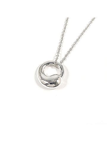 Tiffany & Co. TIFFANY&Co. Tiffany Eternal Circle Elsa Peretti Necklace, Sterling Silver 925, Women's (view 2)