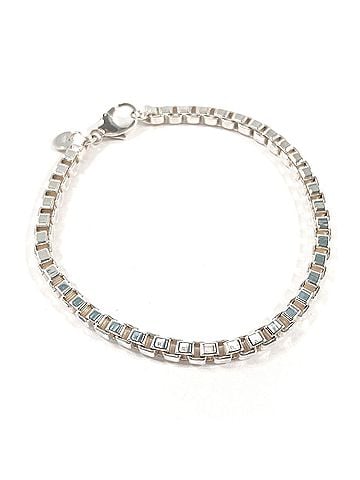 Tiffany & Co. TIFFANY&Co. Tiffany Venetian Link Bracelet, Sterling Silver 925, Unisex (view 2)