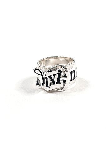 Vivienne Westwood Vivienne Westwood belt ring, sterling silver (925)cm, silver, women's. (view 1)