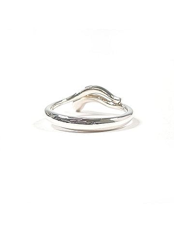 Tiffany & Co. TIFFANY&Co. Tiffany Freeform Teardrop Elsa Peretti Ring, Sterling Silver 925, Silver, Women's (view 2)