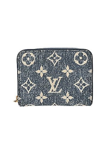 Louis Vuitton LOUIS VUITTON Louis Vuitton Monogram Denim Zippy Coin Purse Marine M81185 Women's Wallet/Coin Case A Rank Used Ginzo (view 2)