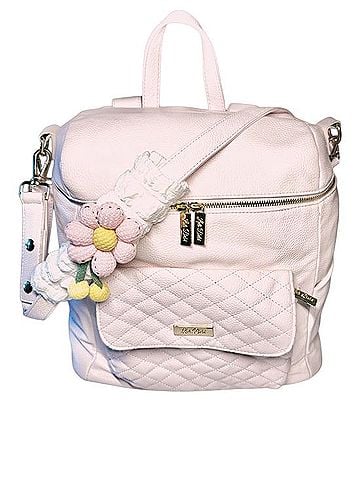 Luli Petit Monaco Leather Diaper Bag (view 1)