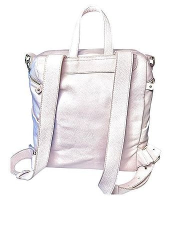 Luli Petit Monaco Leather Diaper Bag (view 2)