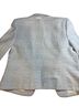 Ann Taylor Plaid Blue White Blazer Size 12 - photo 2
