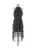 Express Floral Black White Cocktail Dress Size M - photo 1