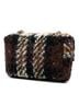 Céline 100% Wool Black Wool Triomphe Chain Shoulder Bag One size - photo 3