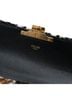 Céline 100% Wool Black Wool Triomphe Chain Shoulder Bag One size - photo 6