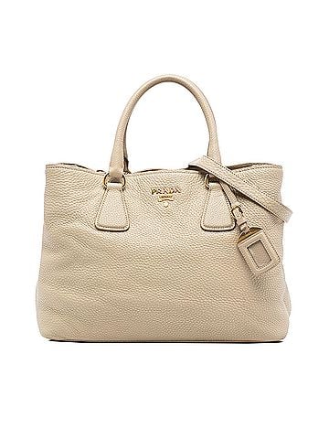 Prada Vitello Daino Open Convertible Tote (view 1)