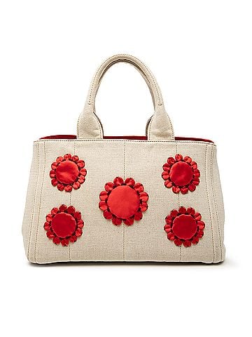 Prada Canvas Canapa Mistolino Tote (view 1)