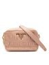 Prada 100% Leather Brown Nappa Gaufre Camera Bag One size - photo 1