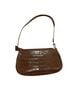 Express 100% Plastic Brown Shoulder Bag One size - photo 1