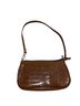 Express 100% Plastic Brown Shoulder Bag One size - photo 2