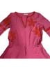 Tory Burch 100% Polyester Floral Pink Casual Dress Size M - photo 2
