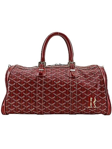Goyard Goyard Croix Jules 40 Boston Bag, Mini PVC, Red, A4 Size, Double Zipper, Unisex (view 1)