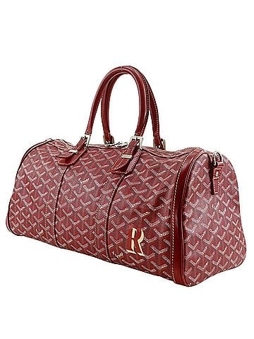 Goyard Goyard Croix Jules 40 Boston Bag, Mini PVC, Red, A4 Size, Double Zipper, Unisex (view 2)
