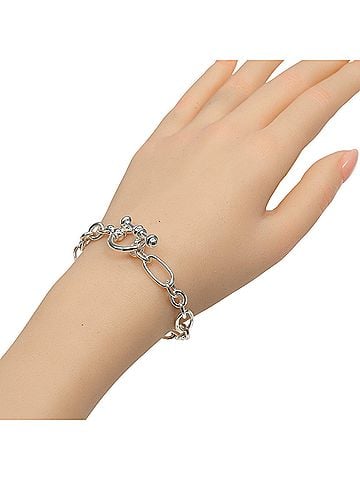 Tiffany & Co. Tiffany & Co. Oval Chain Toggle Bracelet, Paloma Picasso design, Sterling Silver 925, Approx. 18.24g, Unisex. (view 2)