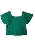 Dolan Solid Green Short Sleeve T-Shirt Size M - photo 2
