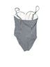 Veronica Beard Stripes Black White One Piece Swimsuit Size M - photo 2