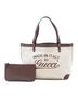 Gucci 100% Canvas Brown Medium Canvas Craft Tote One size - photo 8