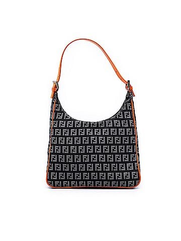 Fendi Zucchino Canvas Shoulder Bag (view 1)