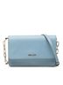 Prada 100% Leather Blue Saffiano Lux Wallet On Chain One size - photo 1