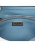 Prada 100% Leather Blue Saffiano Lux Wallet On Chain One size - photo 6