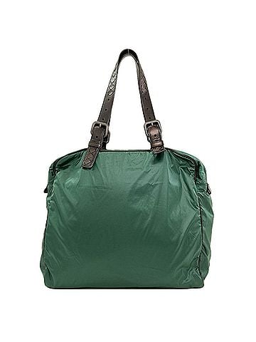 Bottega Veneta Bottega Veneta simple design handbag, nylon material, women's. (view 2)