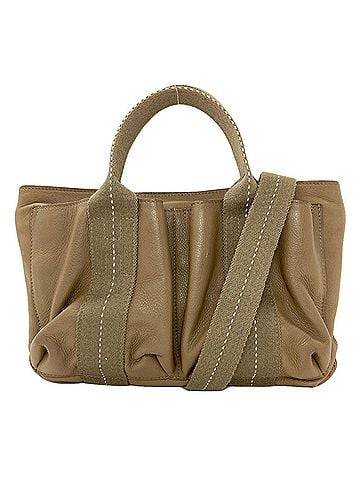 Hermès Hermes Caravan Horizontal PM Handbag, Canvas/Veau Delma, Women's HERMES (view 1)
