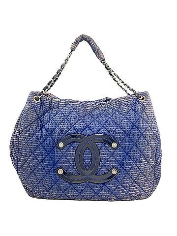 Chanel Chanel Large Coco Matelassé Tote Bag with Silver Hardware, Nylon Material, Women's CHANEL (view 1)